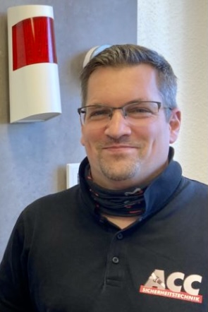 Dennis Geitz, Geschäftsführer Errichter ACC Sicherheitstechnik in Essen